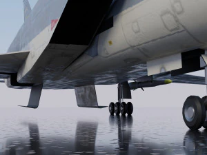 Tupolev Tu-22M3 Backfire 3D Model