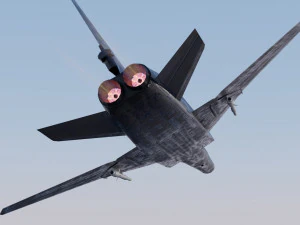 Tupolev Tu-22M3 Backfire 3D Model