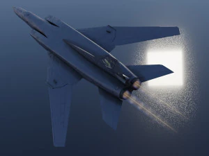 Tupolev Tu-22M3 Backfire 3D Model