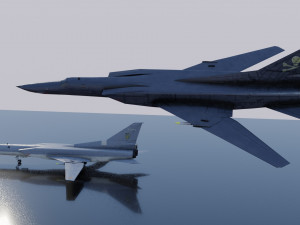 Tupolev Tu-22M3 Backfire 3D मॉडल