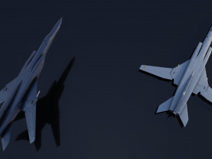 Tupolev Tu-22M3 Backfire 3D मॉडल