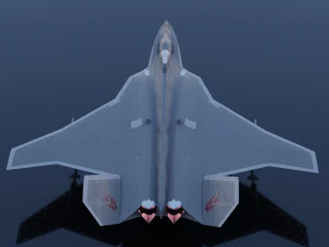 Mitsubishi F-3 F-X Godzilla 3D Model