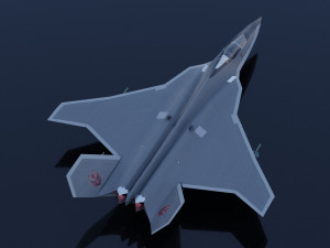 Mitsubishi F-3 F-X Godzilla 3D 模型