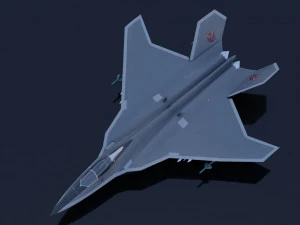 Mitsubishi F-3 F-X Godzilla 3D Model