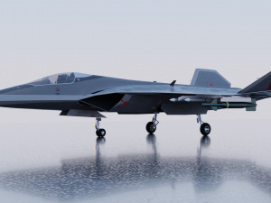 Mitsubishi F-3 F-X Godzilla 3D 模型