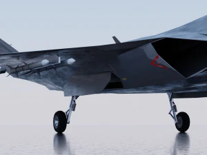 Mitsubishi F-3 F-X Godzilla 3D Model