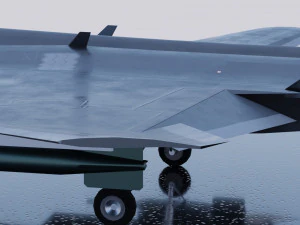 Mitsubishi F-3 F-X Godzilla 3D Model