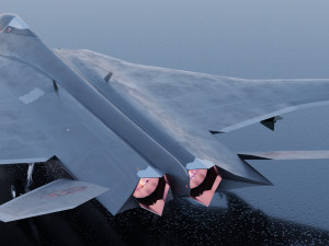 Mitsubishi F-3 F-X Godzilla 3D 模型