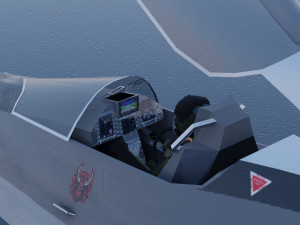 Mitsubishi F-3 F-X Godzilla 3D 模型