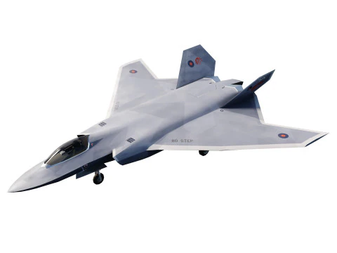 बीएई टेम्पेस्ट 3D मॉडल