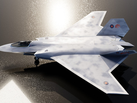 BAE Tempest 3Dモデル