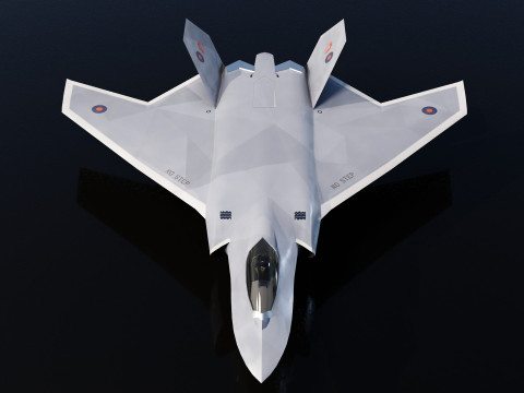 BAE Tempest 3Dモデル
