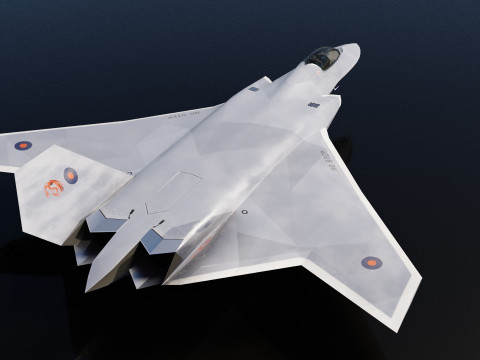 BAE Tempest 3Dモデル