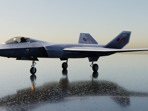 BAE Tempest 3Dモデル