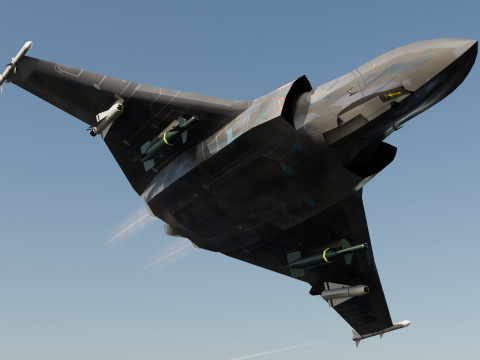BAE Tempest 3Dモデル