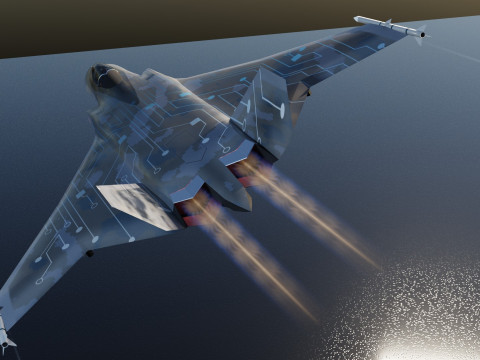 BAE Tempest 3Dモデル