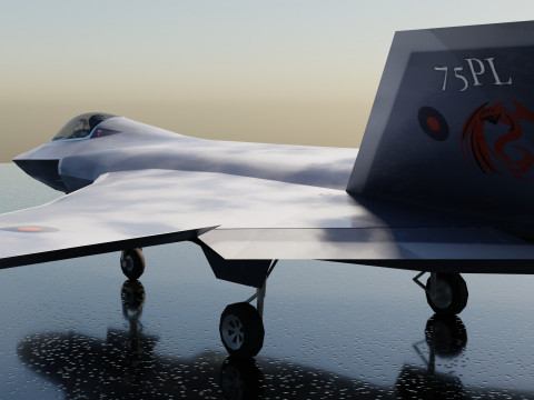 BAE Tempest 3Dモデル
