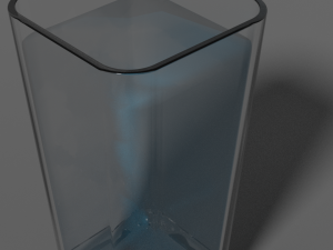 glass beaker 3Dモデル