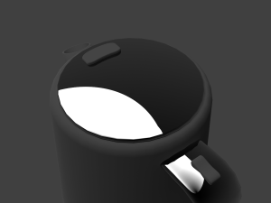electric kettle 3D Модель