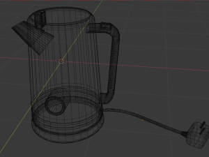 electric kettle 3D Модель