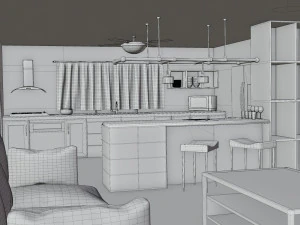 full house 1 3D Model