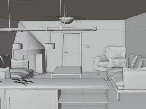full house 1 3D Model
