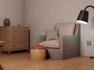 full house 1 3D Model