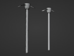 pickaxe - low and high poly Modelo 3D
