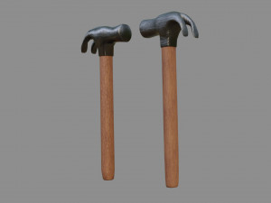 hammer - low and high poly 3D 模型