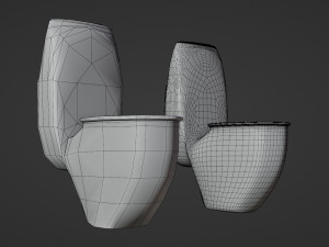 toilet - low and high poly Modelo 3D