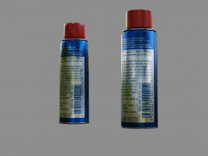 lubricant spray - low and high poly Model 3D