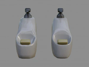 비누 접시 - 로우 폴리와 하이 폴리 3D 모델