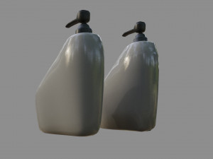 soap dish - low and high poly 3D Модель