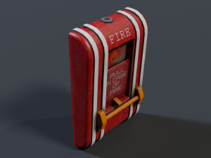 Fire Alarm Modello 3D