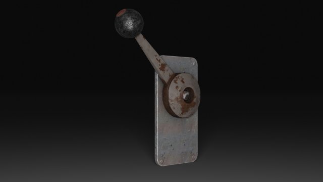 Alarm Lever Modelo 3D .c4d .max .obj .3ds .fbx .stl .blend 