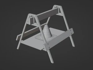 Safety Barrier 3D Model