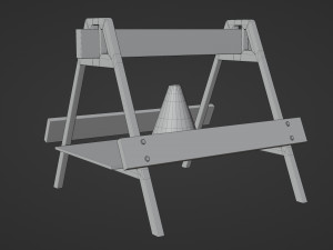 Safety Barrier 3Dモデル