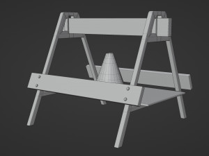 Safety Barrier 3Dモデル