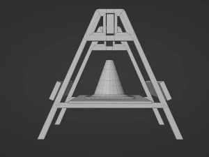 Safety Barrier 3D Model