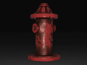 Idrante antincendio Modello 3D