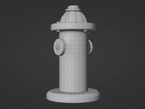 Idrante antincendio Modello 3D