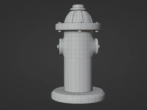 Idrante antincendio Modello 3D