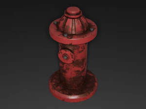 Idrante antincendio Modello 3D