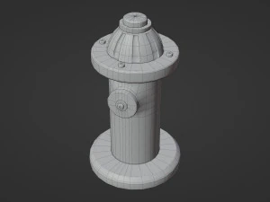 Idrante antincendio Modello 3D