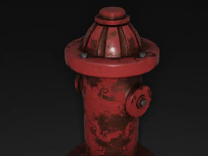 Idrante antincendio Modello 3D