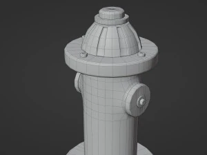 Idrante antincendio Modello 3D