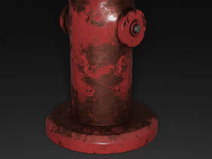 Idrante antincendio Modello 3D