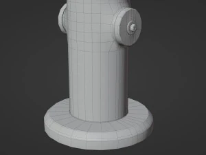 Idrante antincendio Modello 3D