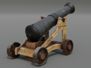 Cannon 3Dモデル