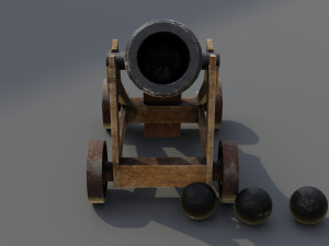 Cannon 3Dモデル